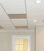 Basement ceiling tiles - Lancaster and Depew