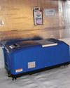 A crawl space sump pump, liner, and dehumidifier installed in Newfane