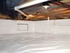 Crawl space moisture barriers installed in Buffalo, Niagara Falls, Lockport