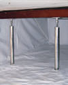 a crawl space repaired with crawl space jack posts and a crawl space liner for a home in Getzville