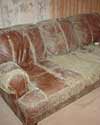 furniture in a Angola basement destroyed by mold and dust mites