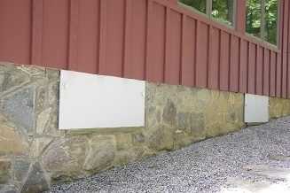 Airtight crawl space doors in Elma