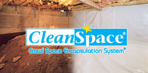 Clean Space crawlspace encapsulation system