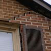 Stair step cracking starting at a window in a Eden home