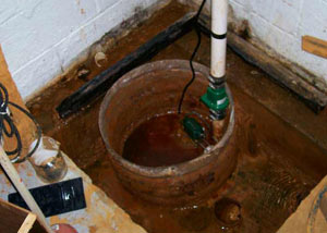 Extreme clogging and rust in a Grand Island sump pump system