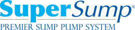 Logo for our SuperSump® Pump System, available in Lockport and other parts of Western New York