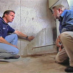 creating a basement waterproofing system with contractors in Clarence